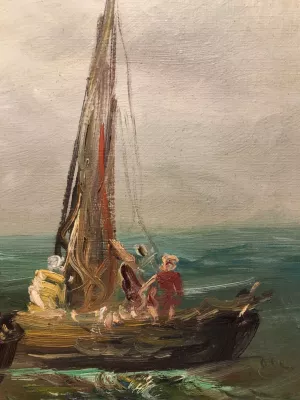 European School (XX) - Storm on the Zuiderzee