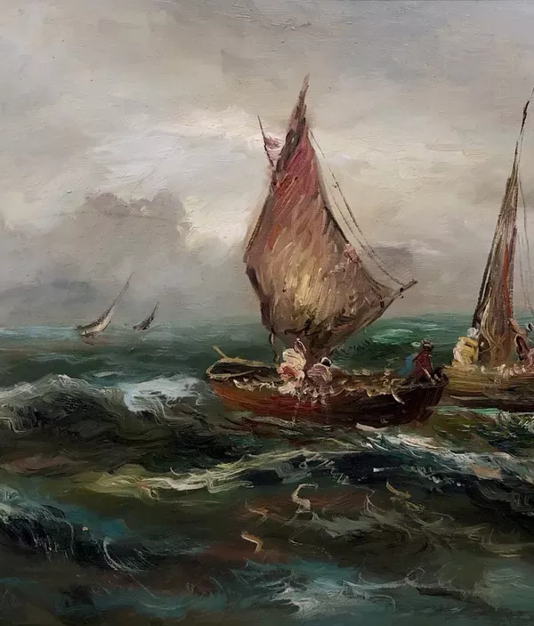 Produit European School (XX) - Storm on the Zuiderzee Image